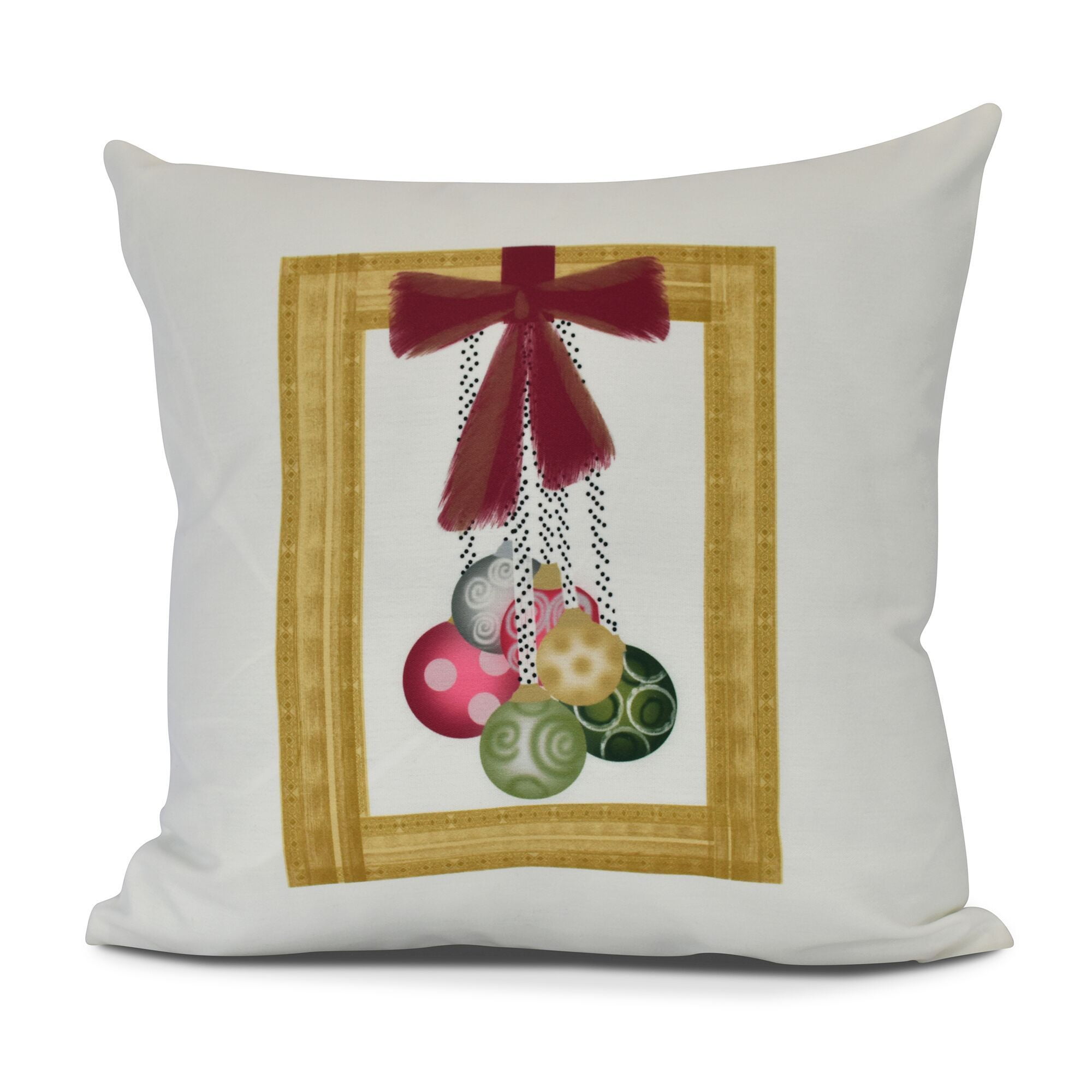 Frame It Up, Geometric Print Pillow