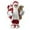 Red, variant on Floleo Christmas Santa Claus Standing Figurine Sculpture, Cute Santa Claus Decorations, Christmas Decoration For Decor Gift Holiday