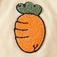 thumbnail image 6 of CAICJ98 Newborn Baby Girls Easter Outfits Cute Carrot Embroidery Long Sleeve Romper and Pants Sets My First Easter Baby Girl Outfits (White,12-18 Months), 6 of 7