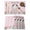 Pink, variant on Easter Bunny Placemats Set of 4, Colorful Eggs Cute Rabbit Green Country Wooden Placemats for Dining Table, Place Mats for Kitchen Tabletop, Waterproof Wipeable Dining Table Mats Set