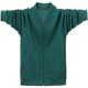 thumbnail image 3 of Sudadera Wancir con cremallera para hombre, sin capucha, con solapa, ligera, polar, deportiva, deportiva, 3 of 3