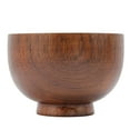 thumbnail image 3 of Wooden Fruit Salad Noodles Rice Dining Bowl Soup Food Container Tableware for Home Hotel Restaurant Kitchen, 3 of 8