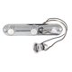 thumbnail image 1 of Fully Loaded Guitar Control Plate Prewired 3 Way Volume Tone Controls Plate with Harness for Telecaster Silver, 1 of 4
