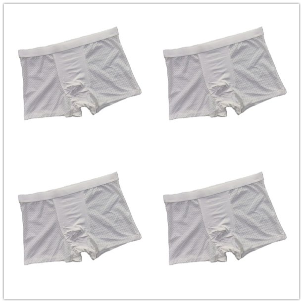 4 unids/lote de calzoncillos para hombre, calzoncillos bóxer para hombre, calzoncillos cortos para hombre, bolsa Sexy para hombre, bañadores clásicos de verano 4xl 5xl 6xl 7xl 8xl Tan Jianjun unisex