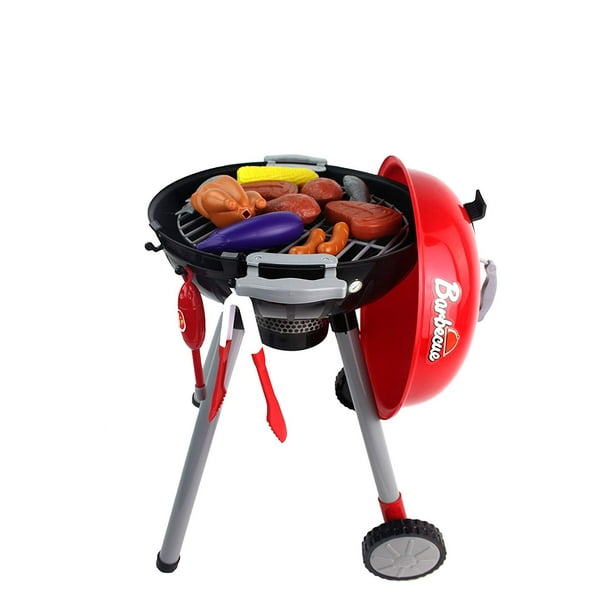 Sizzling Barbecue Children's Toy BBQ Grill Pretend Play Playset w
