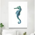 thumbnail image 2 of Giant Art 24x36 Sea Horse Matted and Framed in White, 2 of 3