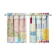 thumbnail image 2 of 2D Print Kitchen Short Curtain, Washable Decorative Half Window Curtain, Waterproof Light Filtering for Home Cafe Style(B), 2 of 6