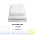 thumbnail image 4 of Sábanas Sweet Home Collection RV Short Queen White, 4 of 6