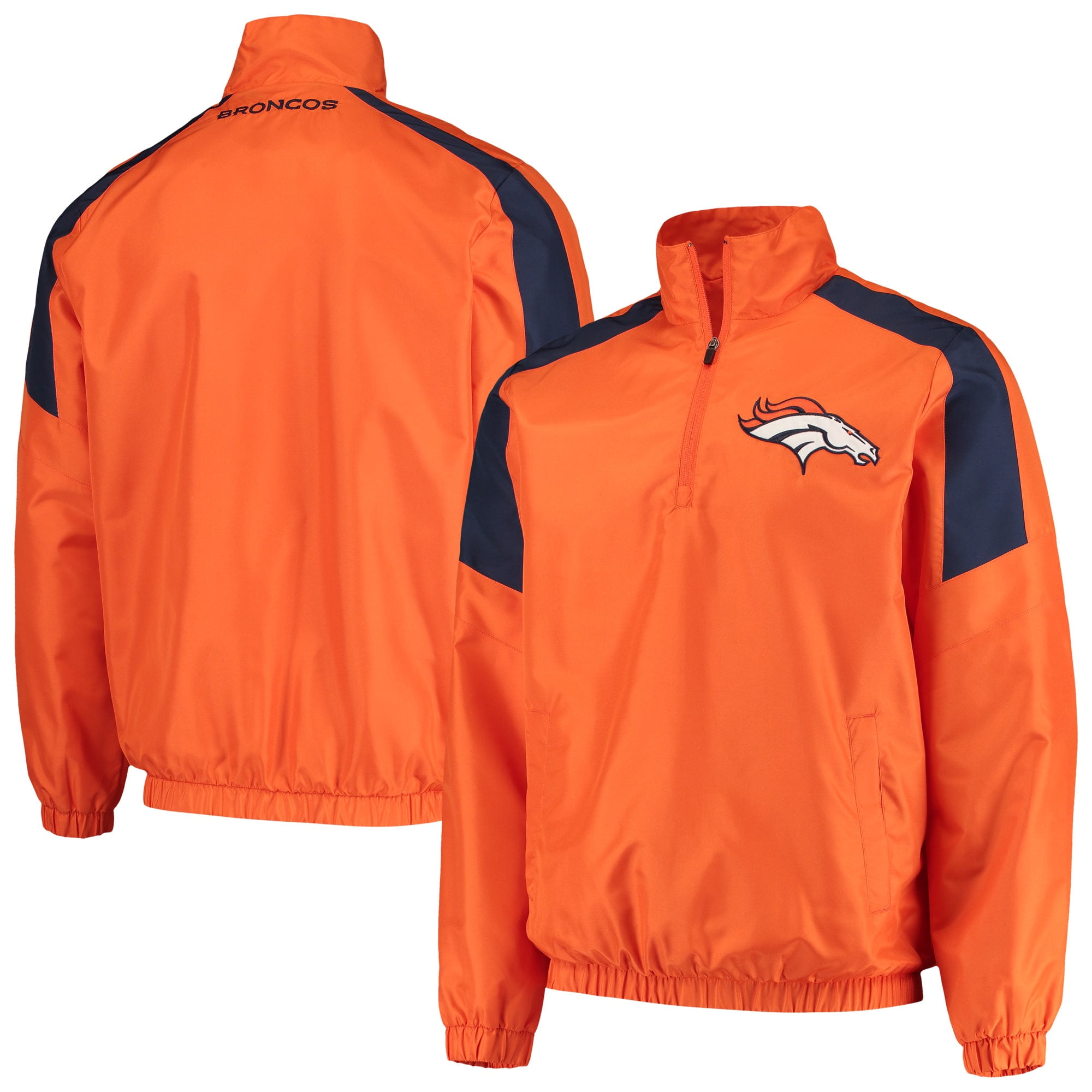 Men�s GIII Sports by Carl Banks Orange/Navy Denver