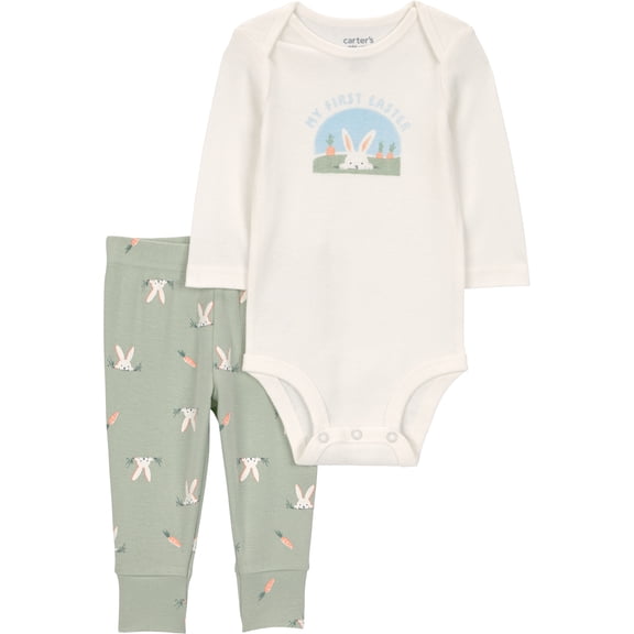Carter's Child of Mine Baby Outfit Set, 2-Piece, Sizes Preemie-6/9 Months