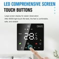 thumbnail image 6 of OWSOO Smart Thermostat for Home Touchscreen Programmable Temperature Control IP20 Protection Auto/Manual Mode Digital Thermostat for 16A Electric Underfloor Heating, 6 of 7
