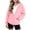 Pink -BJ36, variant on Resicozy Girls Zip-up Hoodie Light Jackets with Pockets, Long Sleeve Sweatshirt for Kids, Fashion Casual Youth Fall Clothes 2-13 Years Pink 130