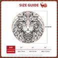 thumbnail image 2 of Sikiie Intricate Cat Mandala Christmas Tree Skirt, Christmas Tree Decorations, Christmas Decor, Tree Mat Decoration(30-48IN)-30", 2 of 6
