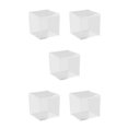 thumbnail image 2 of relayinert Mini Organisateur de Colliers en Forme de Bonbon Rangement de Colliers Transparent 4.5*4.5*4.5cm 5Set, 2 of 6