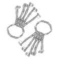 thumbnail image 1 of Pulsera De Mano De Esqueleto De Halloween Para Hombres Y Mujeres Con Anillo Ajustable Pulsera De Joyería De Dedo De Cadena De Esqueleto Unisex El Mejor Regalo Para Fiesta De Navidad Minnieouse AP006890-01, 1 of 6