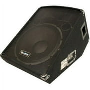 Seismic Audio SA-15M Single 2-way Indoor Floor Standing Speaker, 250 W RMS, Black