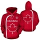 thumbnail image 3 of Sudadera con capucha con estampado 3D de hoja de arce de Canadá para hombre y mujer, sudaderas de gran tamaño, moda urbana, sudadera deportiva con capucha para niños, ropa Y2k, 3 of 5