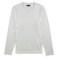 thumbnail image 1 of Alfani Mens Solid Basic T-Shirt, White, X-Large, 1 of 1
