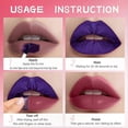 thumbnail image 5 of 3-Piece Lip Stain Set, Waterproof & Smudge-Proof Peel-Off Liner with Matte Finish, Long-Wear Highly Pigmented Tint Solution, 5 of 5