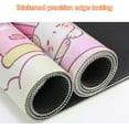 thumbnail image 5 of Cute Kitty Mouse Pad Kawaii Cat Large Gaming Mouse Pad Waterproof Non-Slip Durable Large Extended Keyboard Mouse Pad with Stitched Edges for Office, Sakura Train, 5 of 5