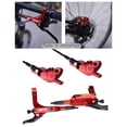 thumbnail image 1 of Brake Caliper Hose Set, Aluminium Alloy Bike Hydraulic Disc Brake Red, 1 of 10