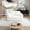 Beige, variant on YWEN Foldable Boneless Love Seat Couches in a Box, Modern Floor Foam Sleeper Sofa Bed 2-in-1 Convertible Cloud Sofa for Home Apartments Bedroom