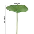 thumbnail image 6 of Djiypn Artificial Water Lily Flower Bouquet Silk Fake&nbsp;Lotusly&nbsp;Plant Bunch Lotus for Hotel Shop Office Cabinet Fish Tank Decoration (#K), 6 of 6