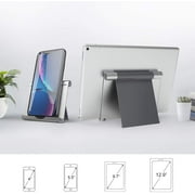 TechMatte Multi-Angle Aluminum Stand/Holder for Tablets, E-Readers, and Smartphones