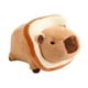 thumbnail image 3 of Peluche de capibara, accesorio fotográfico coleccionable, regalo de cumpleaños, decoración para coche. Pan, 3 of 9