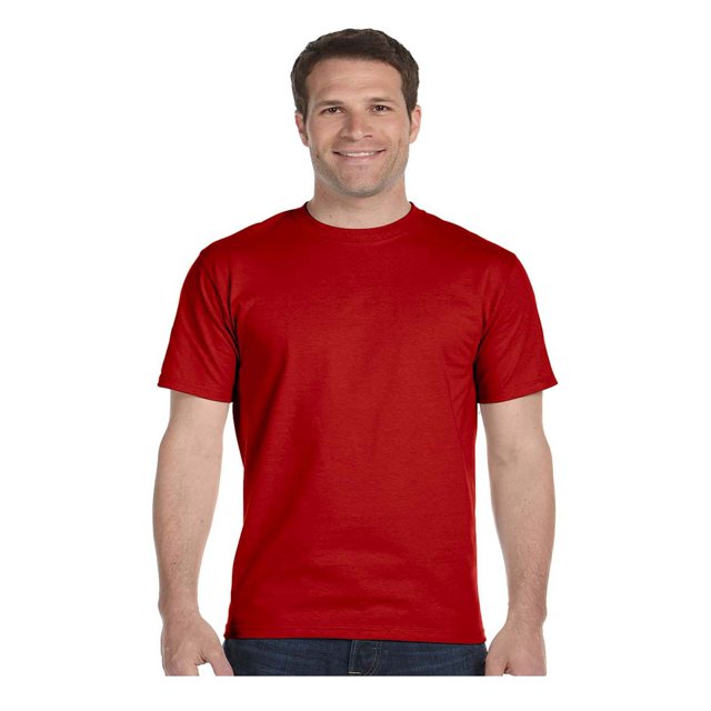 Hanes T-Shirt Robuste à Col Ras du Cou Sans Étiquette à Plat, Style 5180