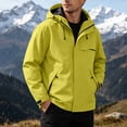 thumbnail image 5 of StSilkitty Rain Jacket for Men Windbreaker Waterproof Hooded Jacket Coat with Pockets Full Zip up Long Sleeve Raincoat, 5 of 9