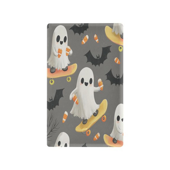 Yayeee Blank Wall Plate Cover 1-Gang 4.5"x2.7" Home Unused Decorative Outlet, Cute Ghosts
