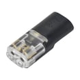 thumbnail image 2 of Wire Connectors, Wire Connectors, Double Wire Plug In Connector With Locking Buckle, Low Voltage Wire Connector, Led Light Strip Connectors 2 Pin - Quick Connect, No Wire Stripping Cutting, 1pcs, 2 of 7