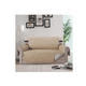 thumbnail image 2 of Protector Cubre Sala Sofá Funda Sillón 3-plaza Con Bolsillo beige, 2 of 5