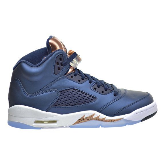 Nike Boys Jordan 5 Retro BP "Bronze Medal" Obsidian/White-Bronze 440888-416