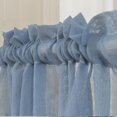 thumbnail image 3 of LISO EXTRA ANCHO Ventana Cenefa Cortina Gris - 132x240cm Sunnimix Cortina de cocina transparente, 3 of 5