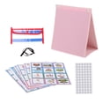 thumbnail image 4 of veasfak Kids Daily Visual Schedule Reusable Pocket Chart for Home Classroom Children English, 4 of 9