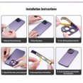 thumbnail image 5 of Para iPhone 14 13 12 Pro Max Protector de borde de esquina de lente de cámara Funda de TPU sin marco EAN9191174135399, 5 of 5