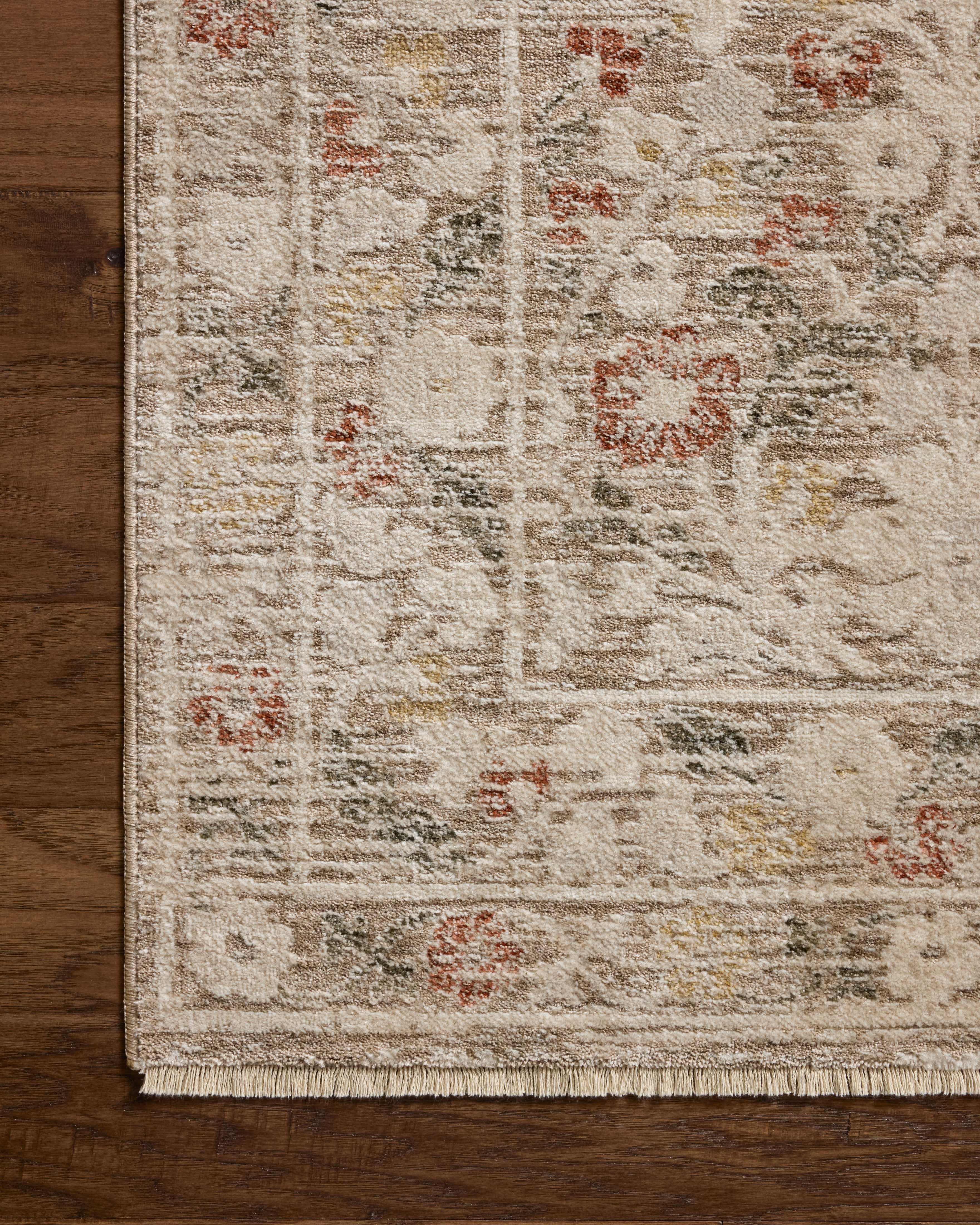 Loloi Clarisse Grey / Multi 2'-6" x 10'-2" Runner Rug