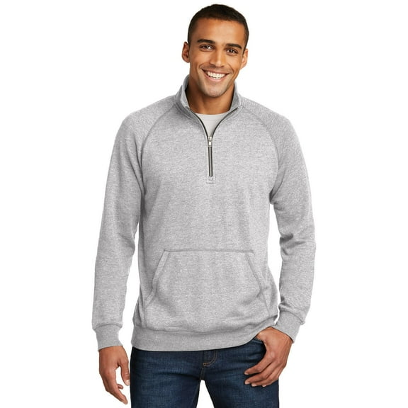 District Men's Lightweight Fleece Quarter Zip