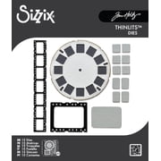 Sizzix Thinlits Metal Cutting Dies, Vault Picture Show, 15 Dies