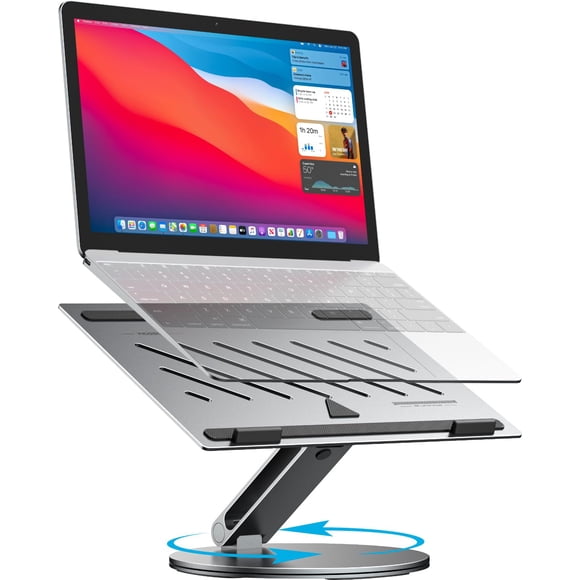 Soporte para laptop YICOSUN ajustable con rotación de 360° para 10-16''
