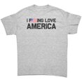 thumbnail image 2 of I F**king Love America T-Shirt, 2 of 7