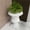 White, variant on LeisureMod Lotus Fiberstone and Clay Urn Planter, Mid-Century Modern Indoor Outdoor Decorative Planter Pot with Drainage Holes for Home and Patio (Aged Concrete)