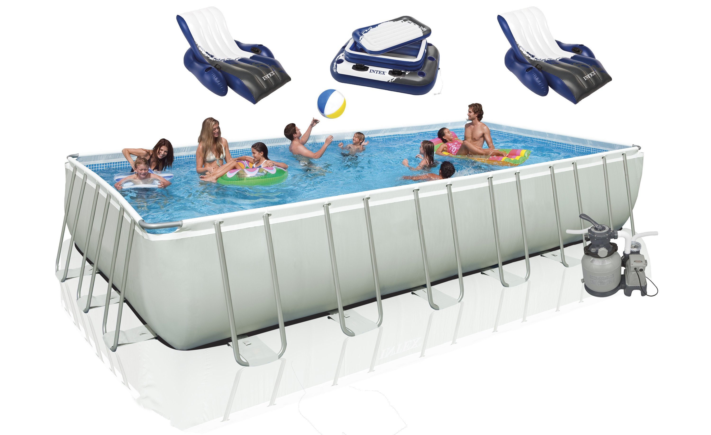 intex pool sizes