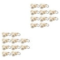 thumbnail image 2 of relayinert Rail de Rideau Robuste 10 Pcs Rail Coulissant Robuste Crochet de Transport Roulant Support de Plafond Solide et Durable Style Blanc 10 2Ensemble, 2 of 6