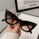 thumbnail image 5 of Typpkmm Big Frame Vintage Square Sunglasses Women Men Eye Sun Glasses Eye Glasses Goggle Square Male Female Rectangle Sunglasses, 5 of 7