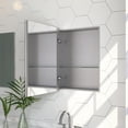 thumbnail image 5 of DV-1MC0147 15'' W x 19'' H Recessed Frameless Medicine Cabinet with Mirror and 1 Adjustable Shelf, 5 of 14