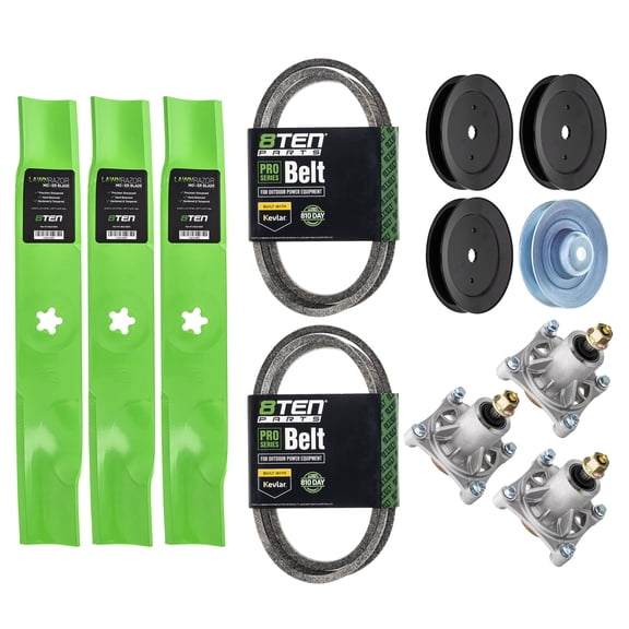 8TEN Deck Rebuild Kit for Husqvarna Poulan GTH 2248XPB 532174356 532174368 MK1009760