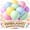 Multicolor Macaron, variant on Dark Purple Latex Party Balloons，100 Pack 12 Inch Round Helium Purple Balloons with Ribbon for Birthday Butterfly Wedding Graduation Halloween Party Decorations
